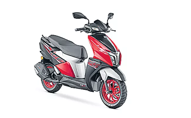 TVS launched  High Speed Scooter In India - Sakshi