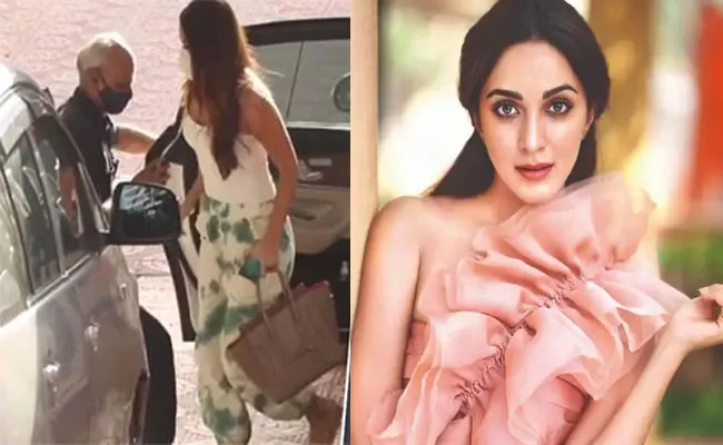 Kiara Advani Gets Trolled Aged Man Opens Her Car Door - Sakshi