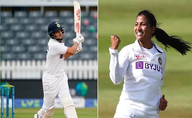 Sneh Rana  And Shafali Verma Nominated For ICC Player Of The Month - Sakshi