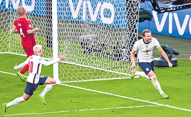 England beat Denmark at Wembley to reach Euro 2020 final - Sakshi