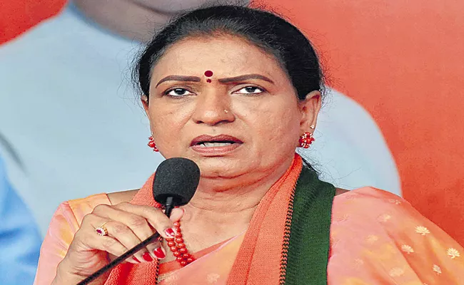 DK Aruna Fires On CM KCR - Sakshi