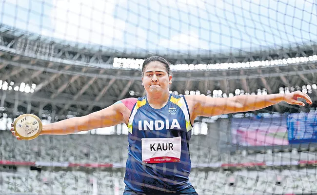 Tokyo Olympics 2020: Kamalpreet Kaur Finishes Second Discus Qualification - Sakshi