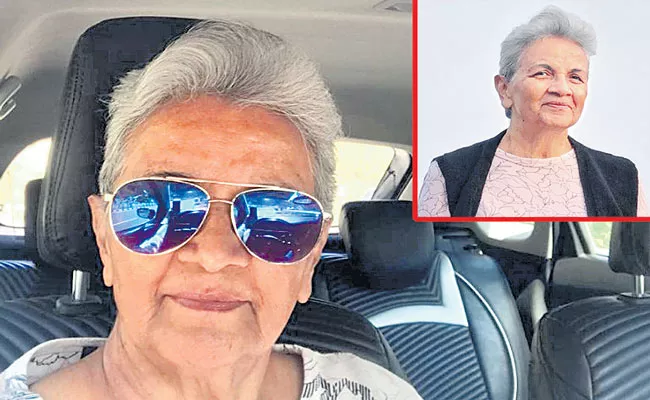 73-Yr Old Woman Gurdeepak Kaur Chandigarh Drives Solo Across India - Sakshi