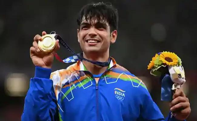 Thought I Was Living A Dream: Neeraj Chopra On Winning Olympic Gold - Sakshi