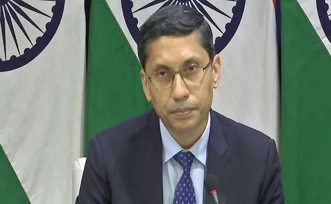 Pakistan making attempt to malign India on terror attack: MEA - Sakshi