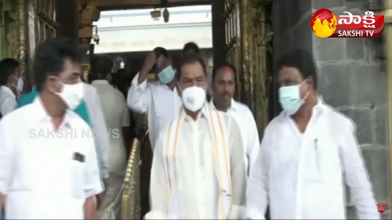 Deputy CM Narayana Swamy Visits Tirumala