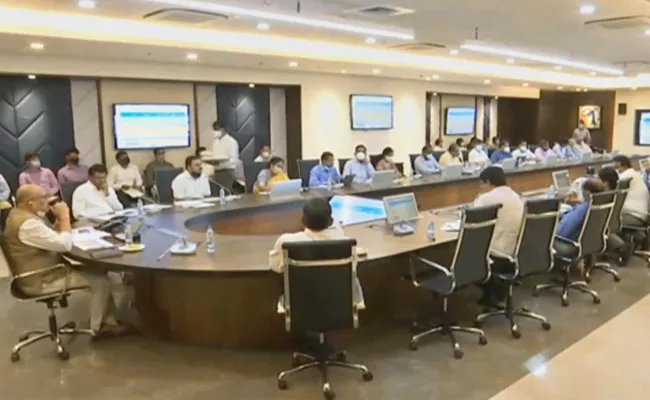 AP CS Adityanath Das Review Meeting On Ease Of Doing Business - Sakshi