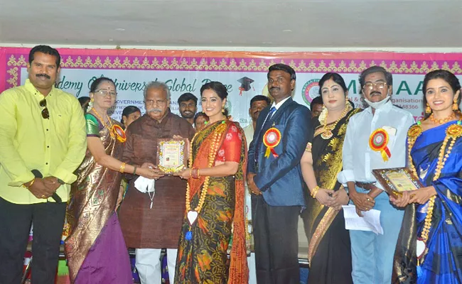 Movie And Small Screen Awards Function Held At Tamilnadu - Sakshi