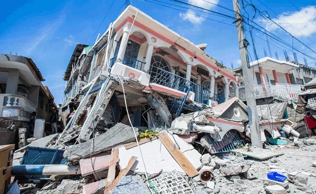 Haiti struck by deadly 7. 2-magnitude earthquake - Sakshi