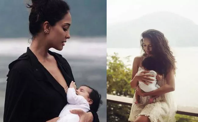 Lisa Haydon Shares Her Daughter Lara First Photo - Sakshi