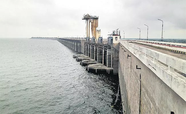 Telangana Center Clearing Process Connecting The Godavari-Cauvery River - Sakshi