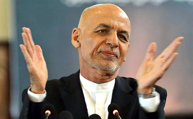 Couldnt Take Slippers Off Ashraf Ghani Vows Return To Afghanistan - Sakshi