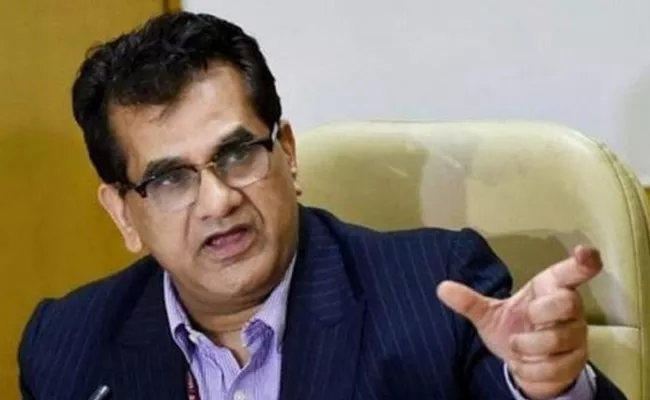 Niti Aayog Ceo Amitabh Kant Comments On Women Financial Inclusion   - Sakshi