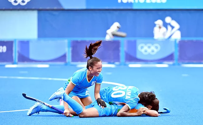 Tokyo Olympics: Indian Women Hockey Team In Semis Highlights Pics - Sakshi