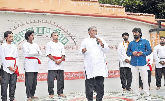 Tanikella Bharani Gograhanam At Shilparamam, Madhapur - Sakshi