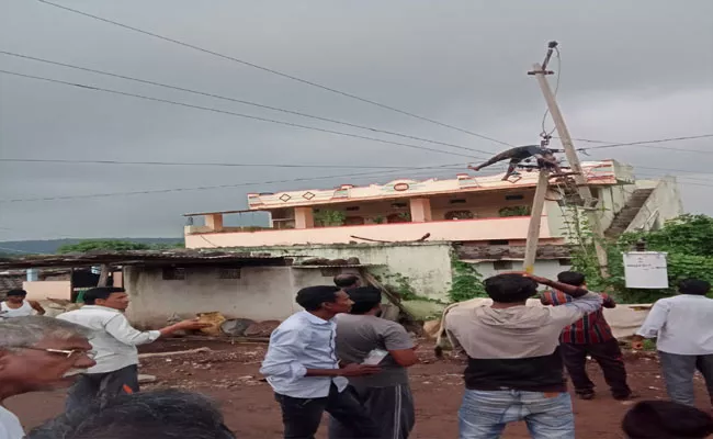 Electric Shock Tragedy In Adilabad - Sakshi