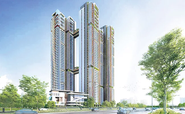 Sas Infra South India Tallest Building In Hyderabad Kokapet - Sakshi