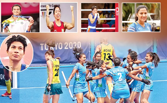 India Creates History By Seven Medals In Tokyo Olympics - Sakshi