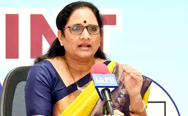 Vasireddy Padma Says CM Jagan Govt Giving More Security To Women In AP - Sakshi