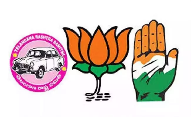 TRS BJP Congress: Parties Winning Strategies On Huzurabad By Poll In Karimnagar - Sakshi