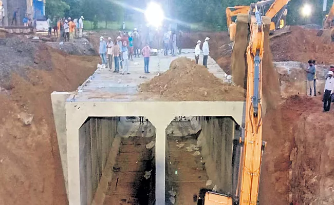 Subway construction within 5 hours in Andhra Pradesh - Sakshi