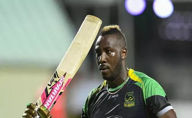 Andre Russell Blasts Helps Jamaica Tallawahs To Make Huge Score - Sakshi