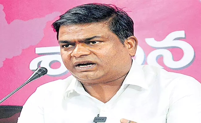 TRS MLA Jeevan Reddy Said Stop Revanth Reddy Derogatory Language - Sakshi