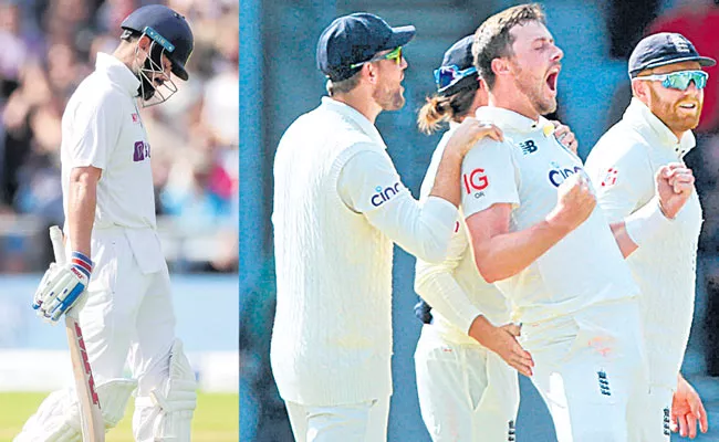 England beat India by an innings and 76 runs to level 5-match series 1-1 - Sakshi