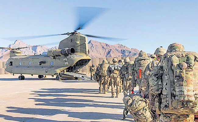 August 31 US withdraws Afghan forces - Sakshi