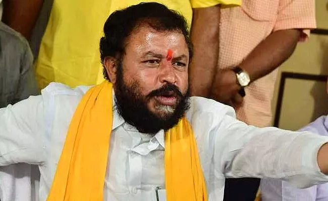 Former TDP MLA Chintamaneni Prabhakar Arrested - Sakshi