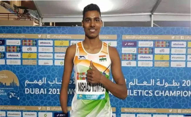 Tokyo Paralympics 2021: Nishad Kumar Brings Silver In High Jump - Sakshi