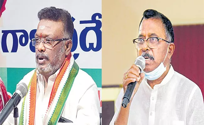 Telangana: Congress Leader Dasoju Sravan And Mallu Ravi Criticizes CM KCR - Sakshi