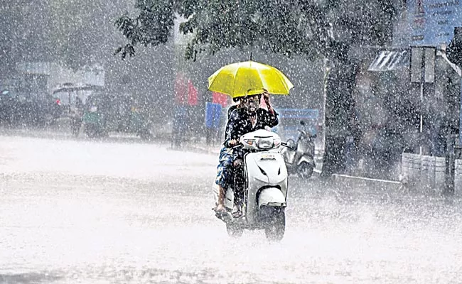 Heavy Rains In The Telangana State For Two Days - Sakshi