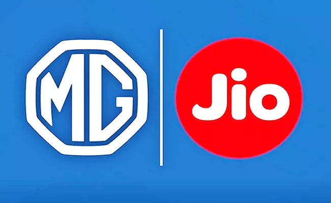 MG Motor India Jio Collaborate To Bring Best Tech In SUV - Sakshi