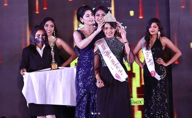 Manappuram Miss South India: Miss Queen Telangana, Deepthi Srirangam - Sakshi