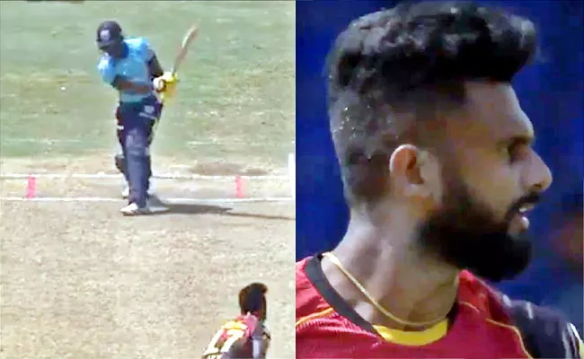 CPL 2021: Andre Fletcher Smashes Big Six No Look Shocks Isuru Udana - Sakshi