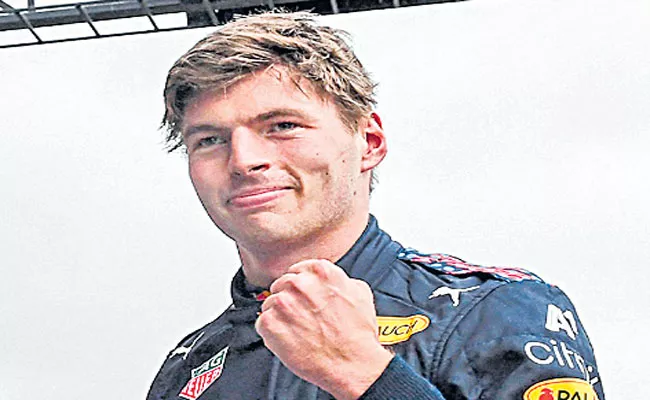 Max Verstappen Wins Rain-Ruined Grand Prix - Sakshi