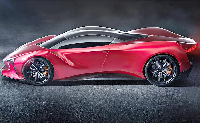 MMM Announced India First Electric Supercar Azani Details - Sakshi