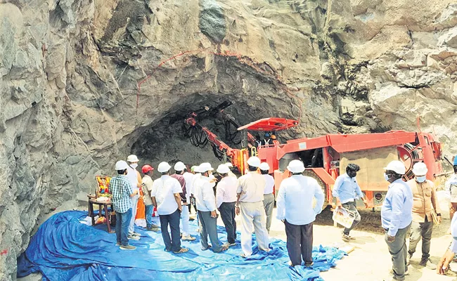 Pressure Tunnel Work Begins At Polavaram Power Station - Sakshi