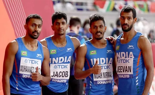 Tokyo Olympics: India Men Relay Team New Record But Failed Qualify Final - Sakshi