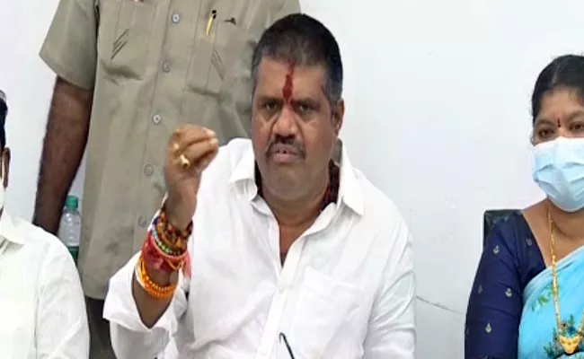 Minister Avanthi Srinivas Rao Slams TDP Over Simhachalam Lands Issue - Sakshi