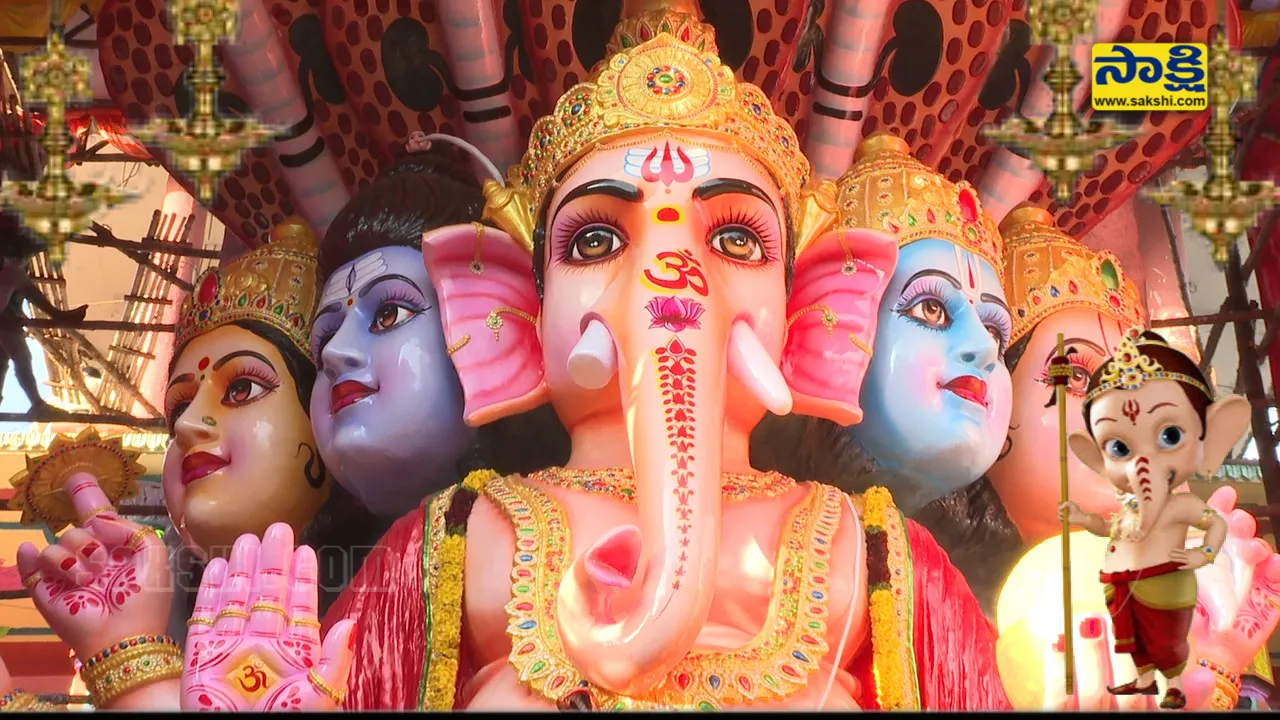 Khairatabad Ganesh Idol 2021 Special Video