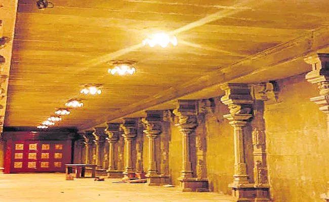 Renovation Works of Yadadri Sri Laxmi Narasimha Swamy Temple - Sakshi