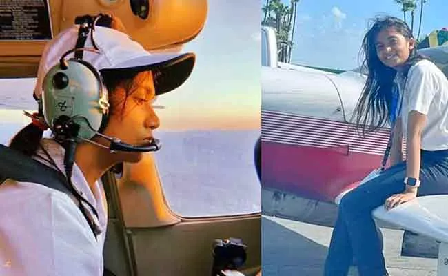 19 Year Old Maitri Patel Became India's Youngest Commercial Pilot - Sakshi