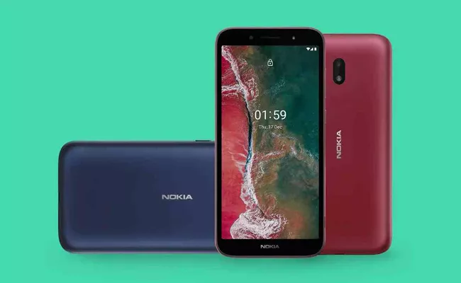 Nokia Launched Nokia C01 Plus Ultra Affordable Smartphone In India - Sakshi