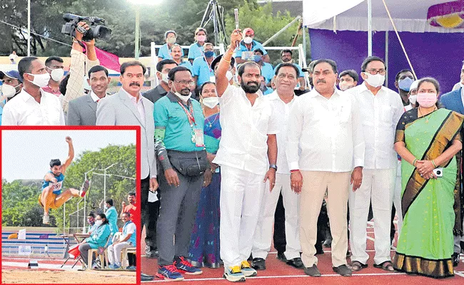 National Athletics Championships stsrts in Warangal - Sakshi