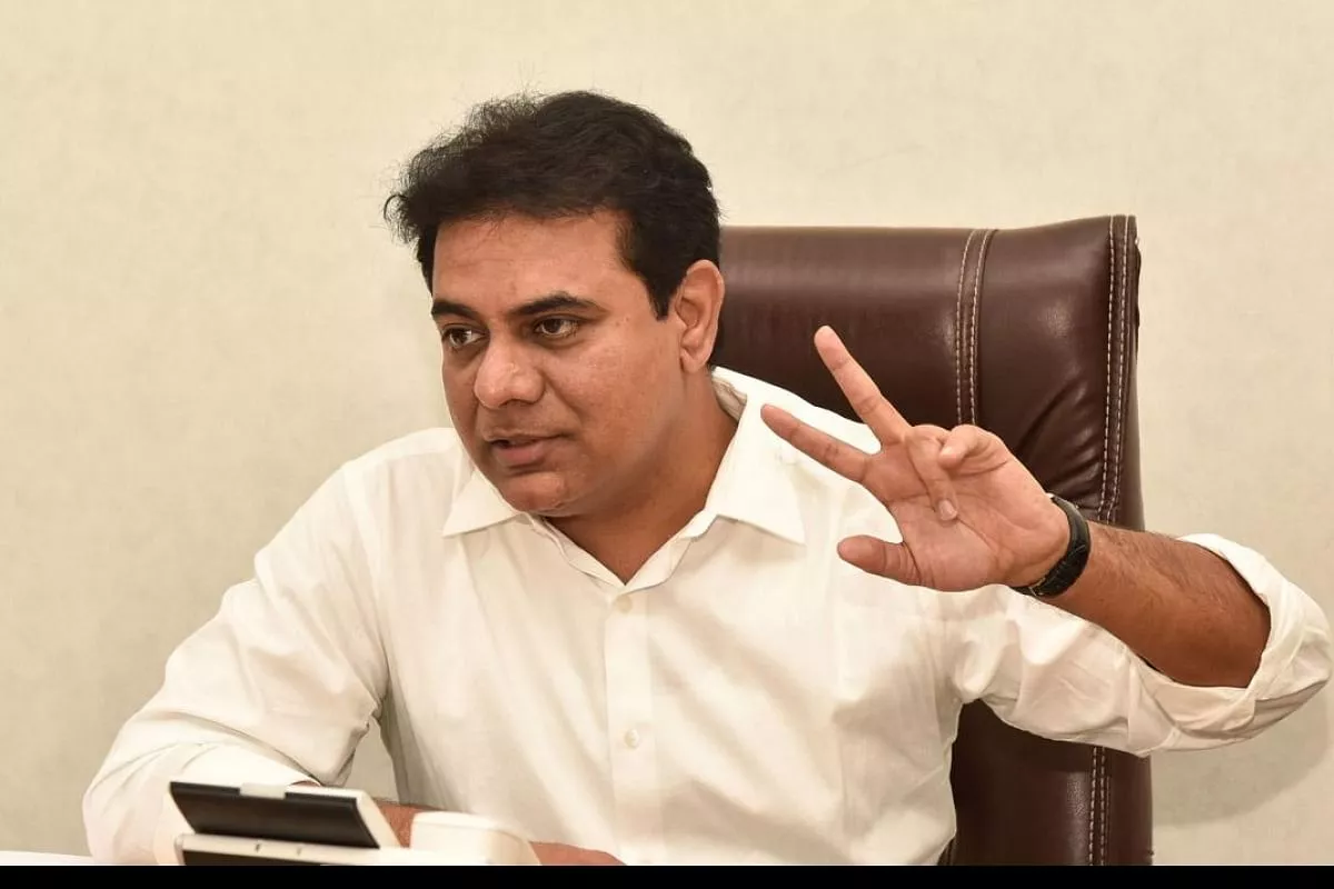 KTR Happy With Telangana 4th Largest Contributor to India economy 2021 - Sakshi