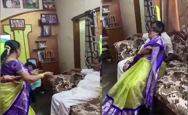 AP Deputy Cm Wife Dance On Bullet Bandi Song, Video Goes Viral - Sakshi