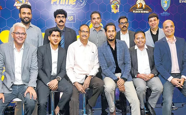 Hyderabad: Prime Volleyball League To Start Soon 6 Teams - Sakshi