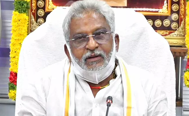 Covid Effect:TTD Chairman Clarity Over Tirumala Tirupathi Brahmotsavam Celebrations - Sakshi